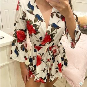 Floral Romper